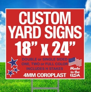 Custom Yard Sign